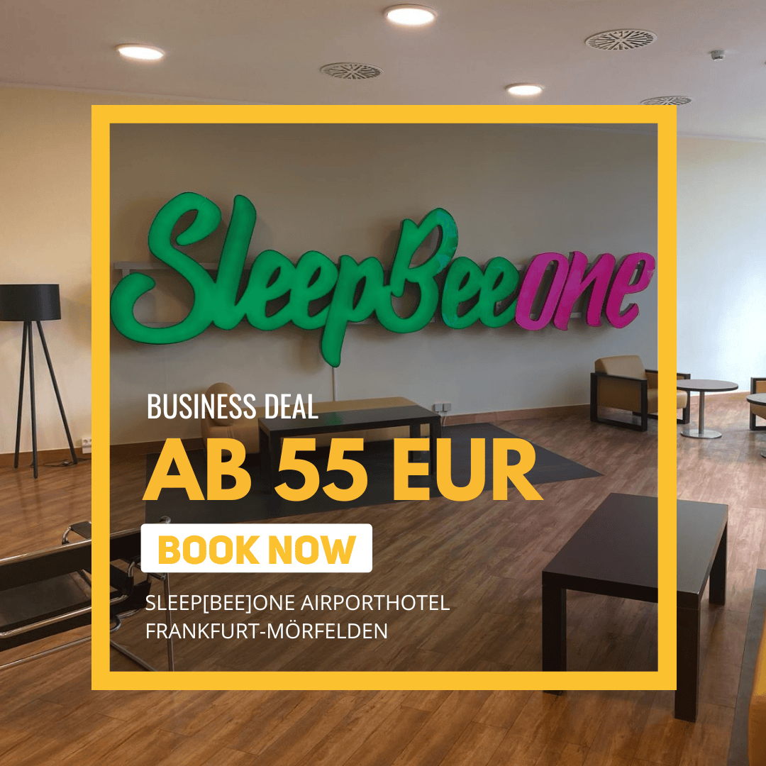 SleepBeeOne Airporthotel Frankfurt Angebot